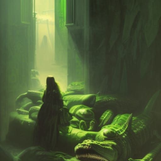 Talocan, The color green, emerald, chartreuse, moss, fern, s...