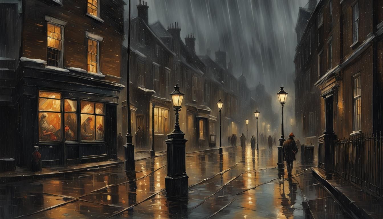 It was a dark and stormy night; the rain fell in torrents, except at occasional intervals, when it was ...  by @Rukenstein