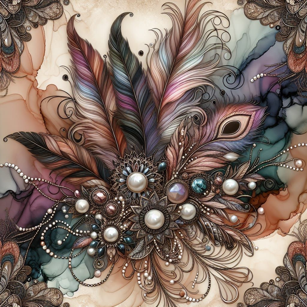 Beads and Feathers Galore