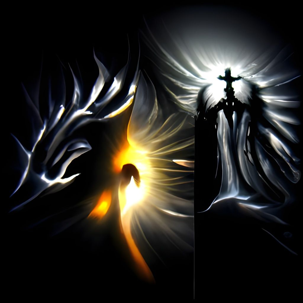 Encounter between darkness and light