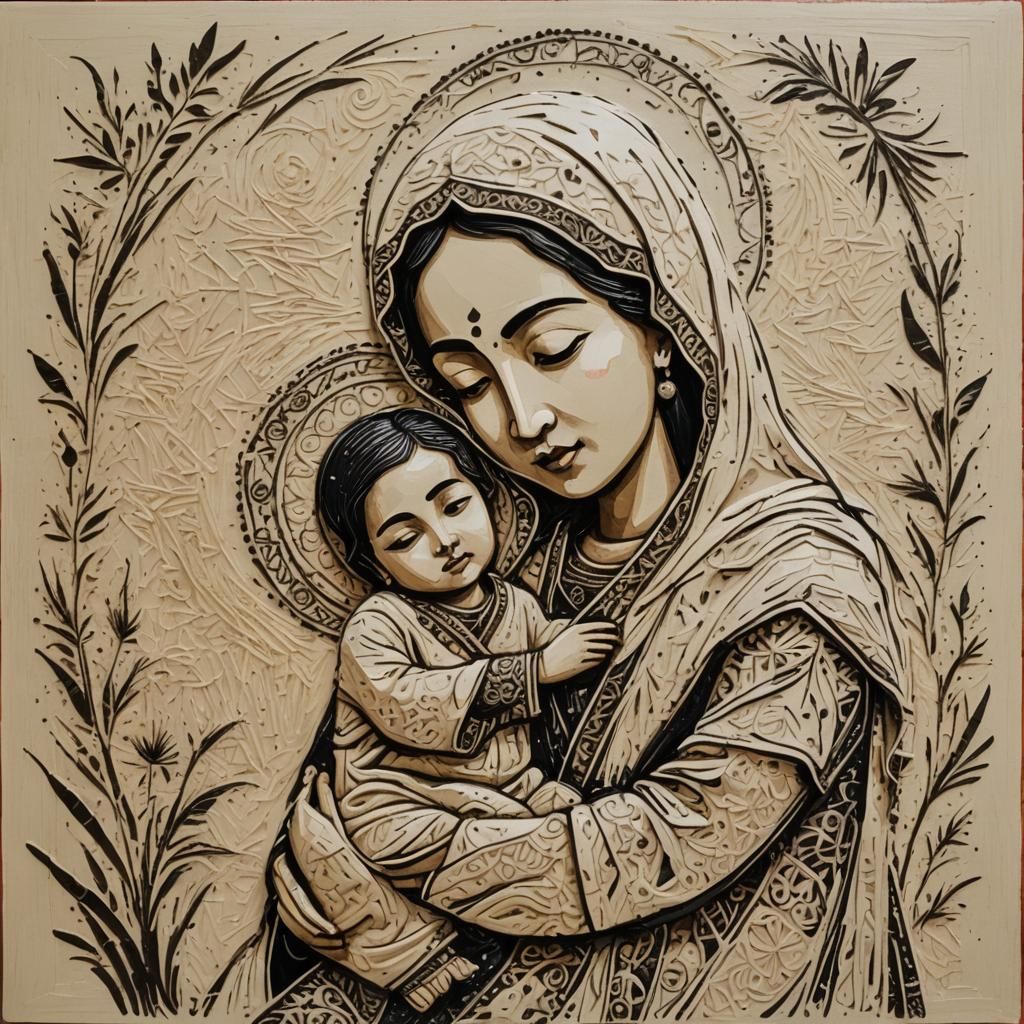 Mother and Child studium