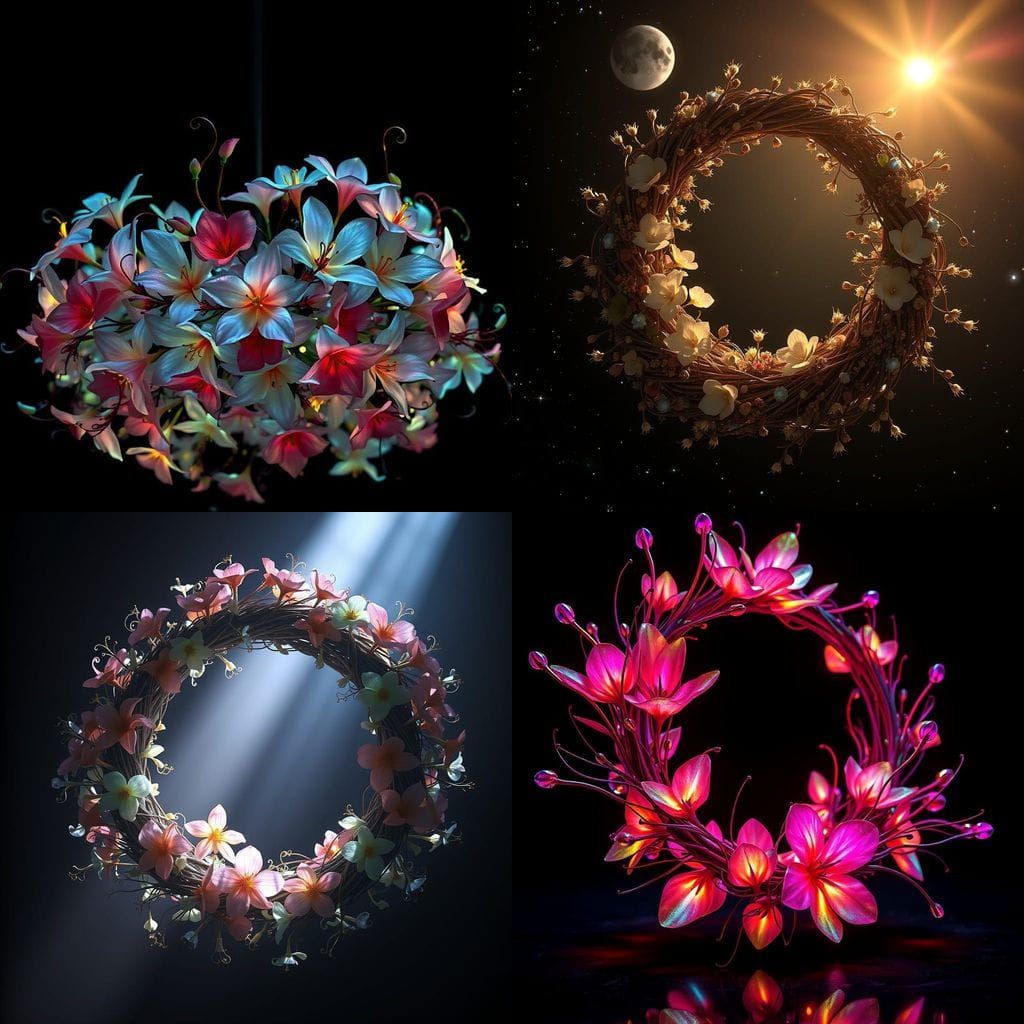 Bioluminescent Wreath