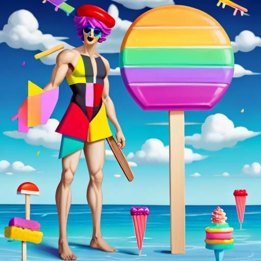 surrealism popsicle gay Dalia