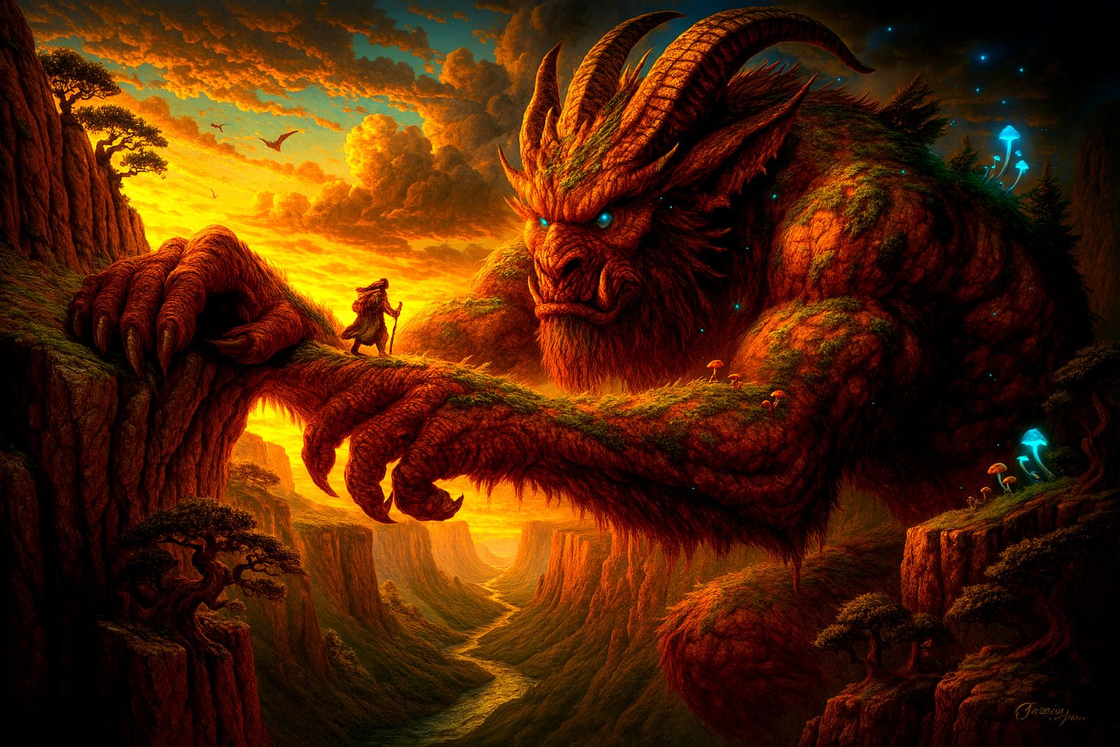 The Watchful Passage  by @Leonor Gewo Fini