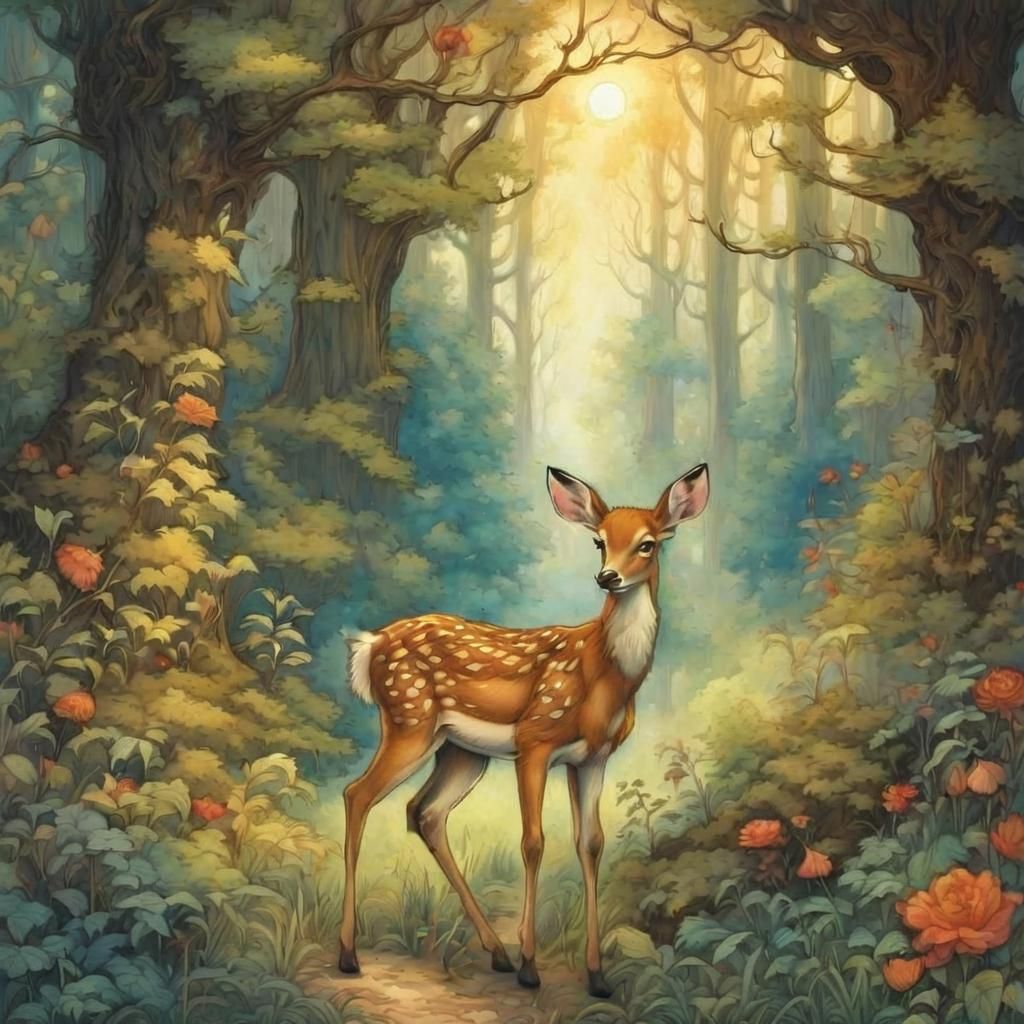 On The Verge Of The Forest  by @Hesione