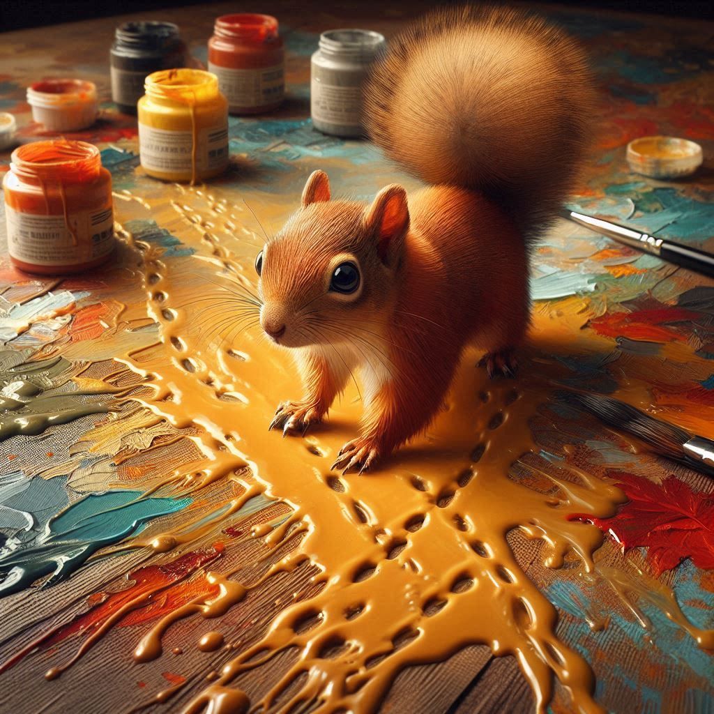 Squirrel Art
