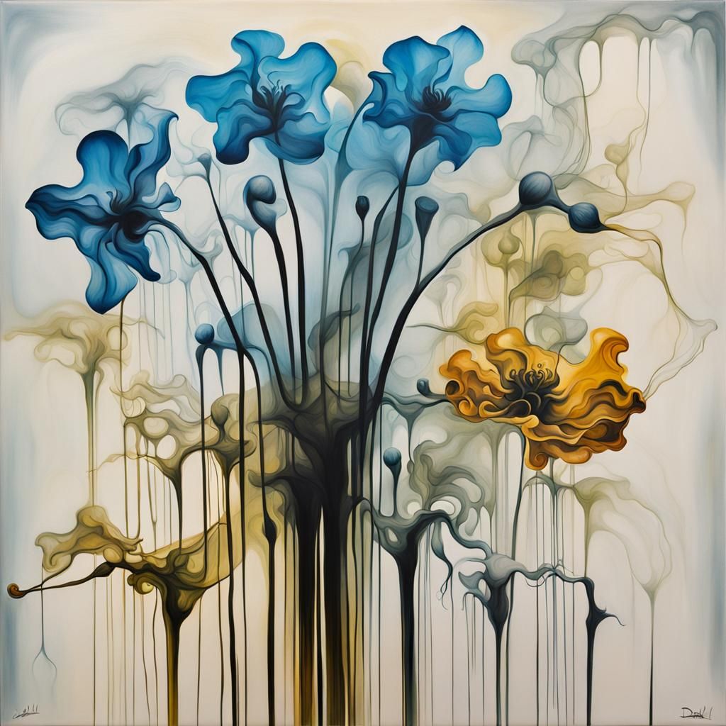 Dripping Flowers