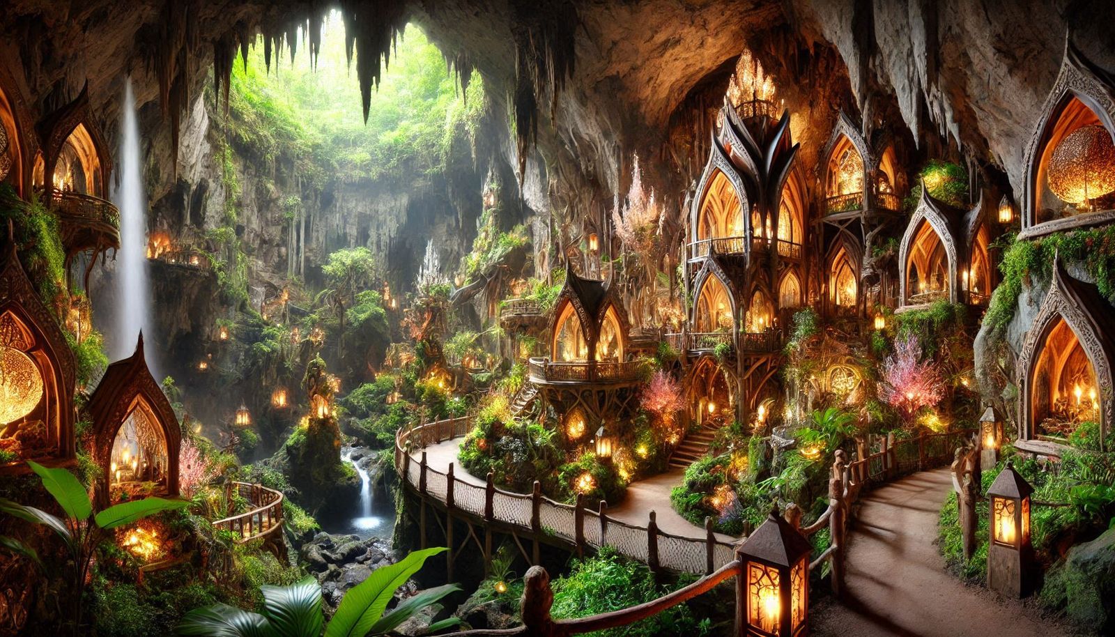 Underground Elven City