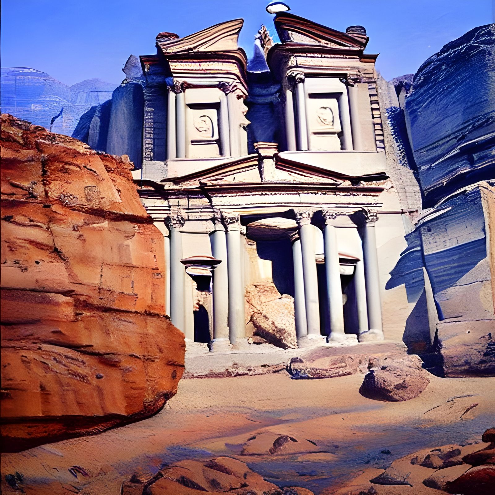 blue petra
