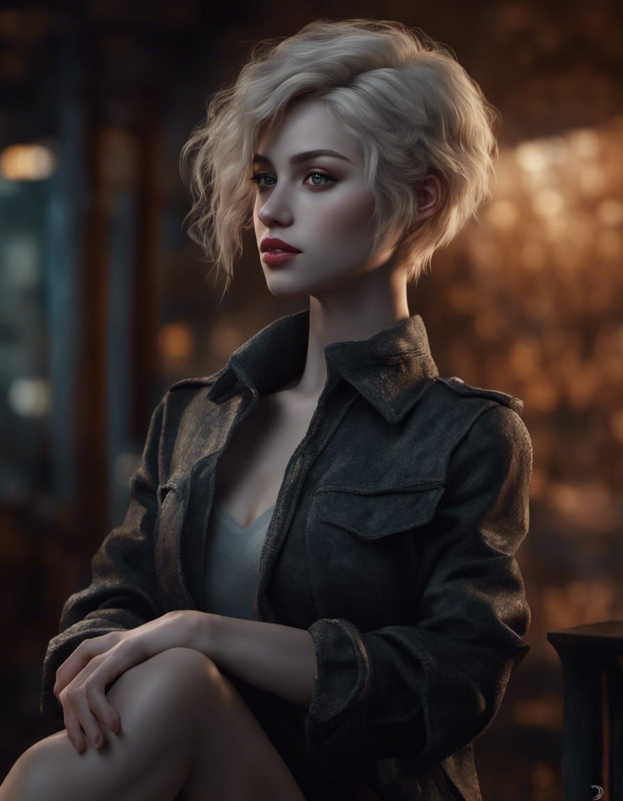 Blonde Confidence