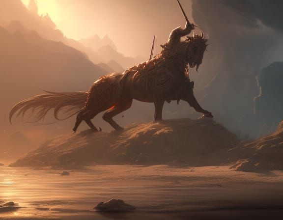 Centaur
a masterpiece, 8k resolution, dark fantasy concept a...