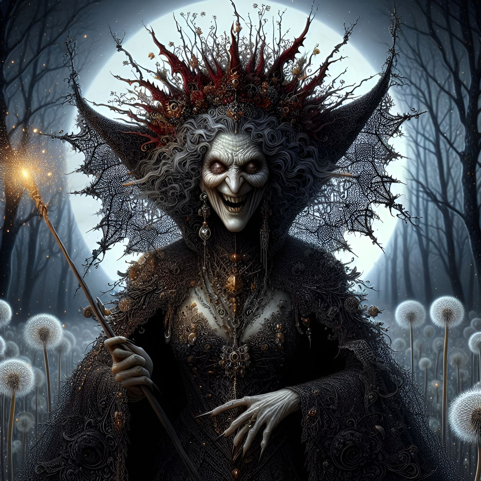The Antagonist in my story : The Evil Forest Witch