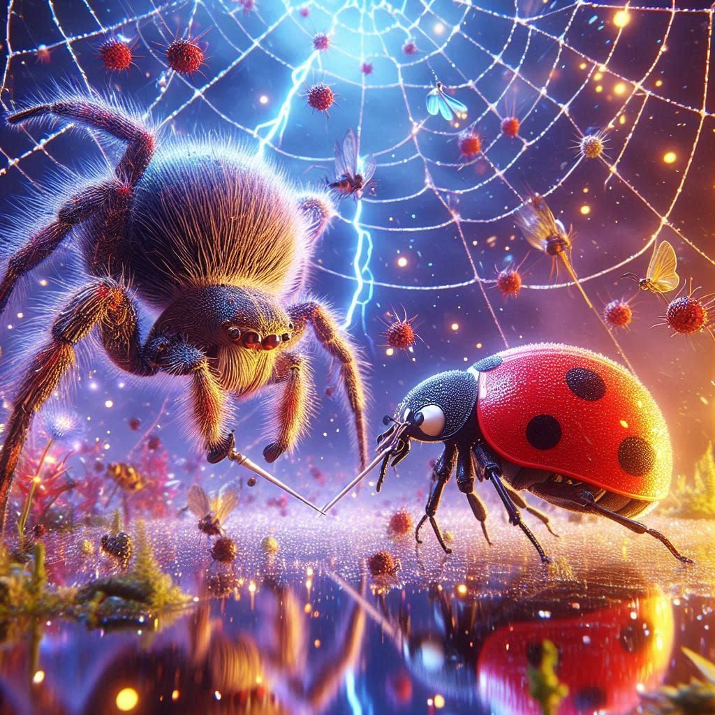 Epic Showdowns - 3. Spider v/s Ladybug