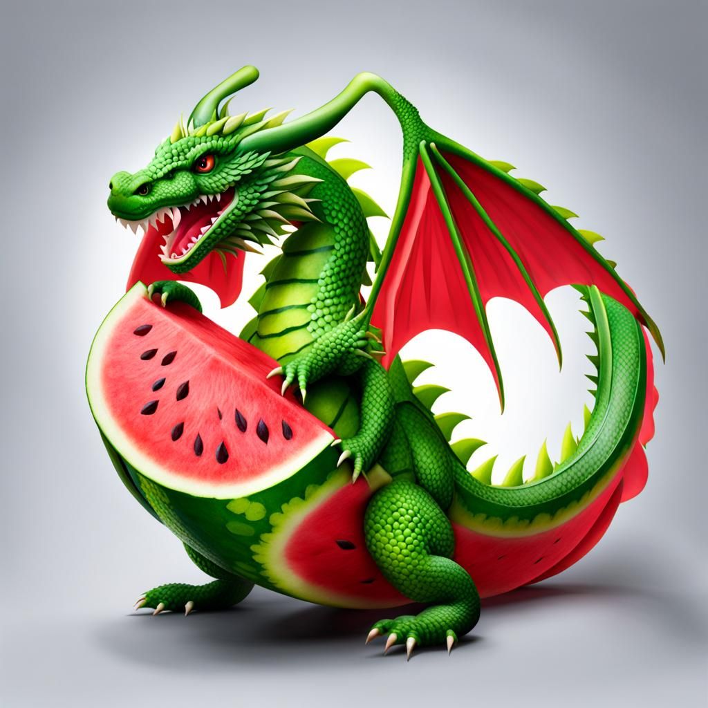 watermelon dragon