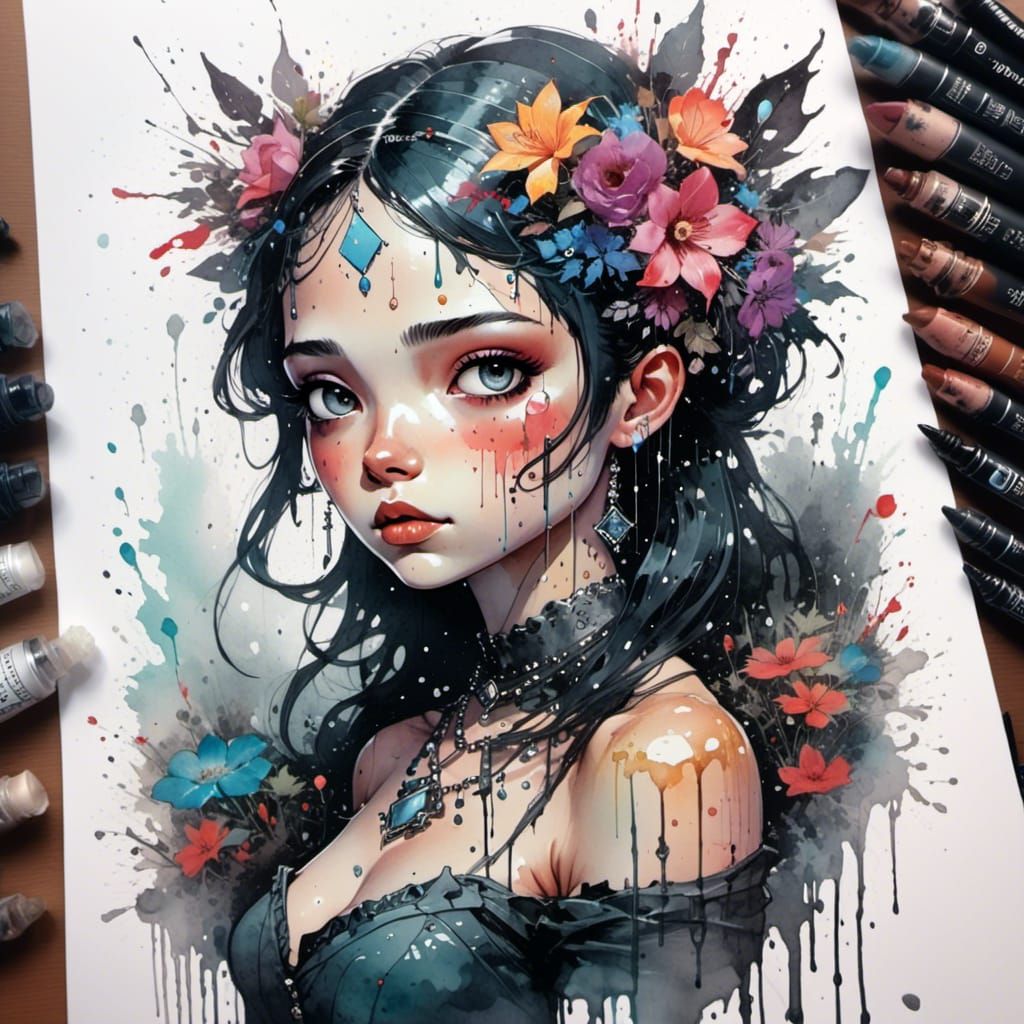 <lora:Unreal InkArchive XL:1.0>