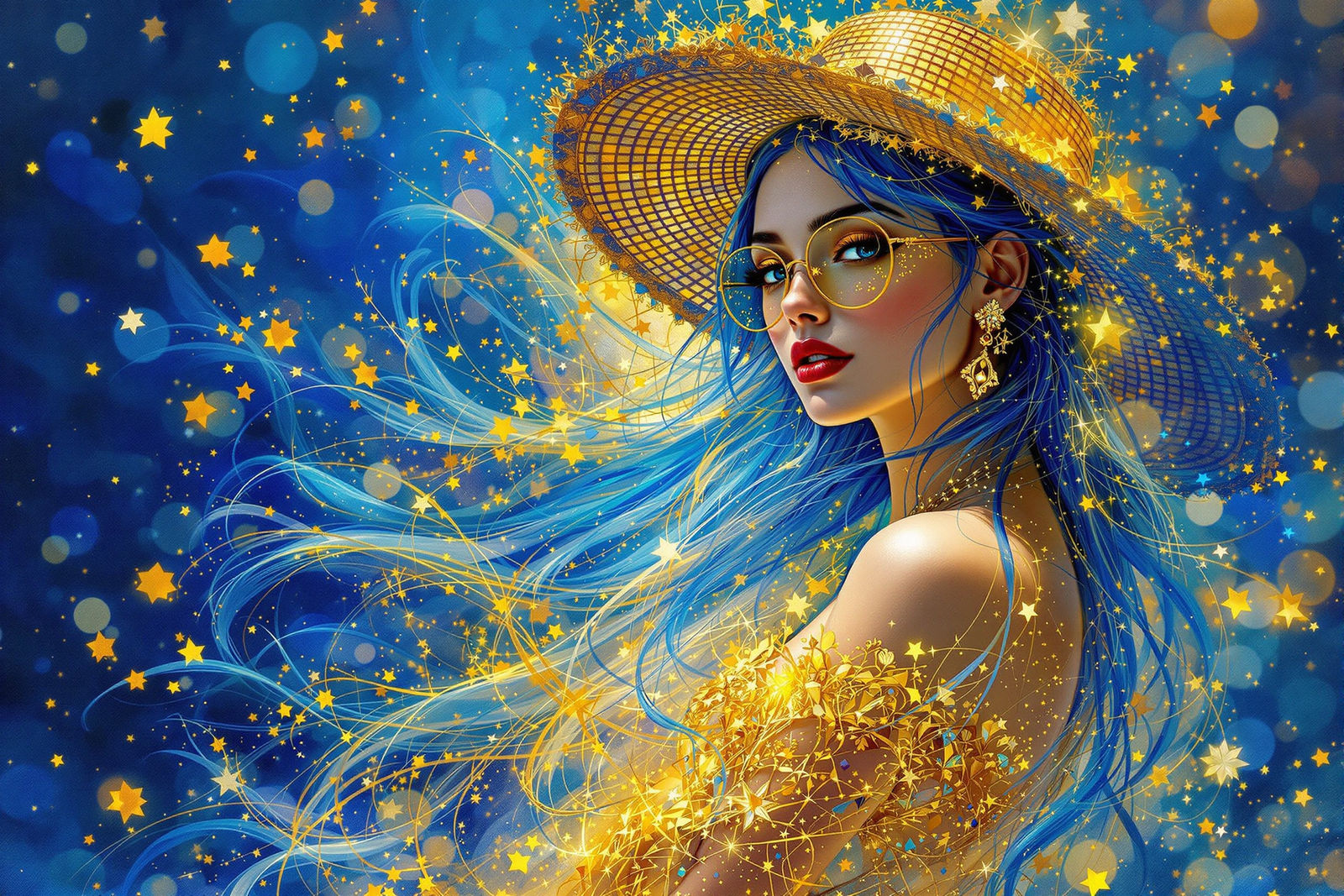 Jaune et Bleu  by @Pylonkin