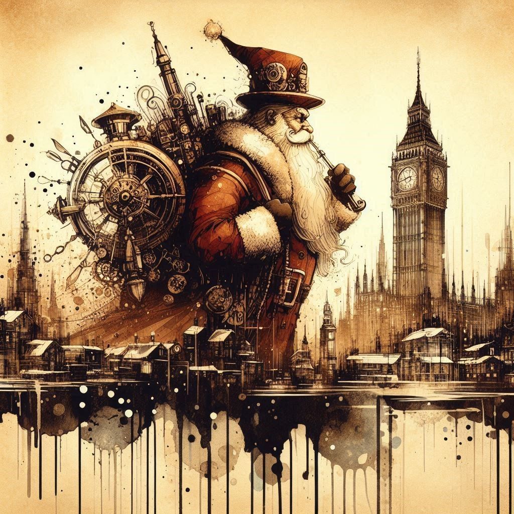 Steampunk Santa Claus