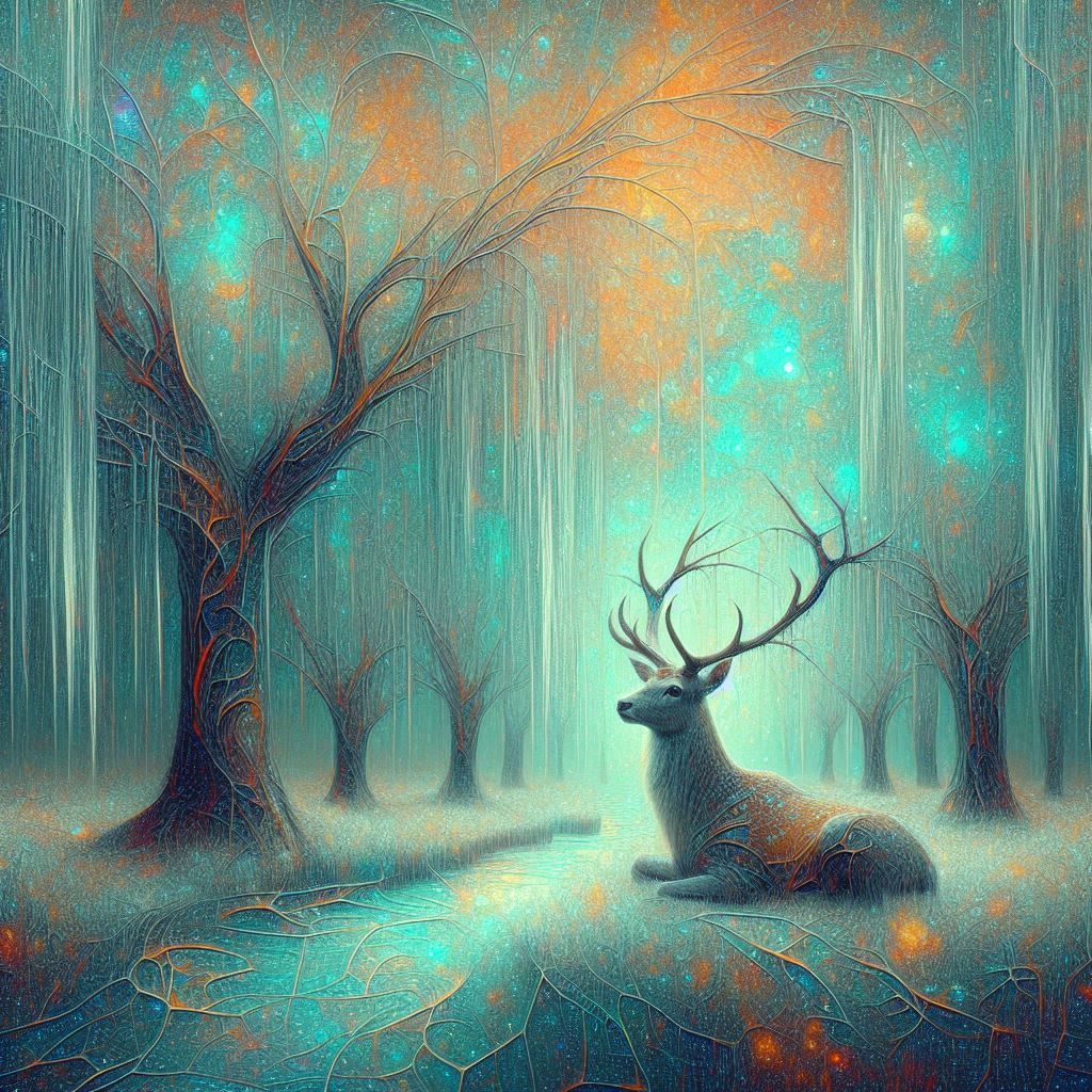 A mystical Deer