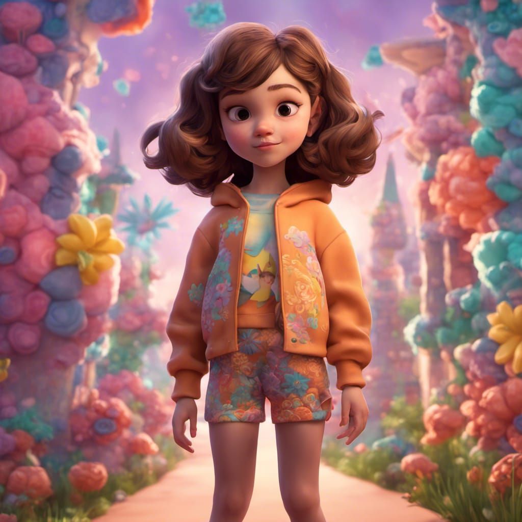 menina aventureira