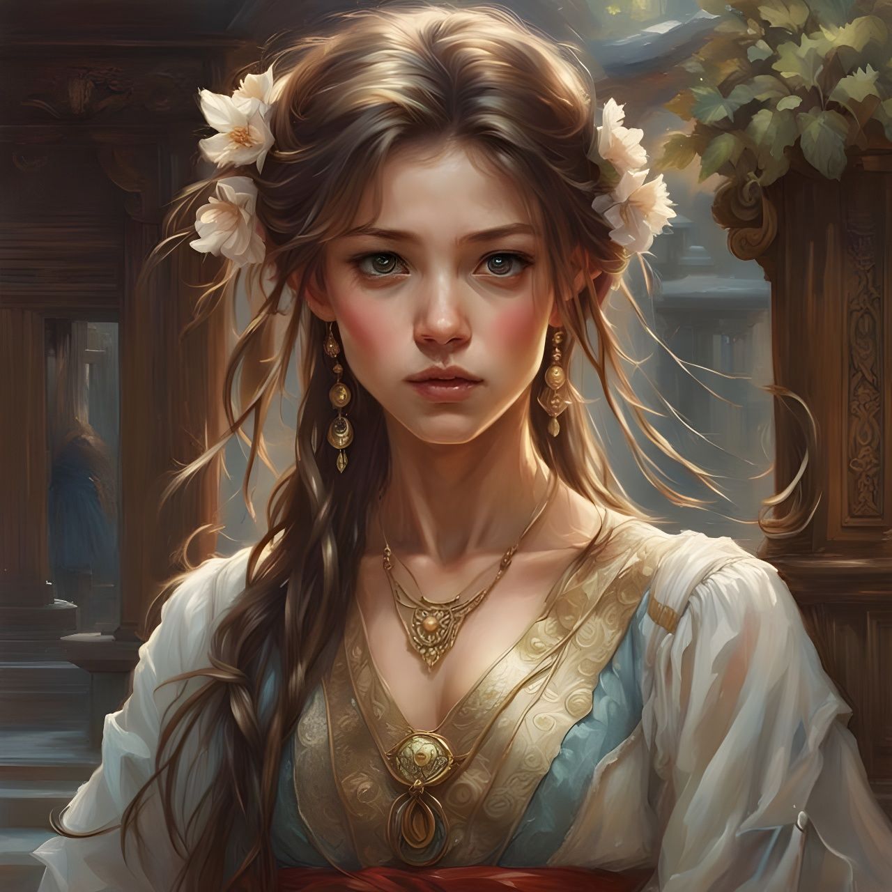 She