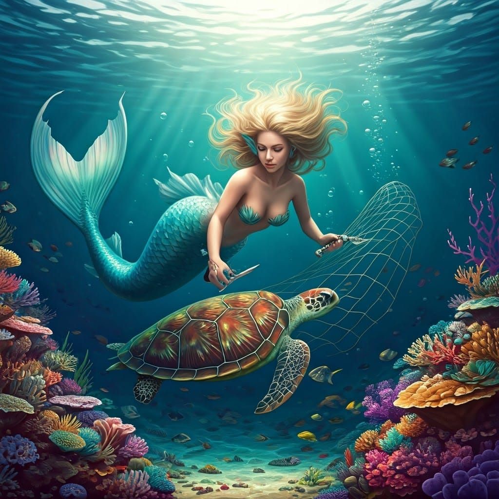 Mermaid  by @snickrs