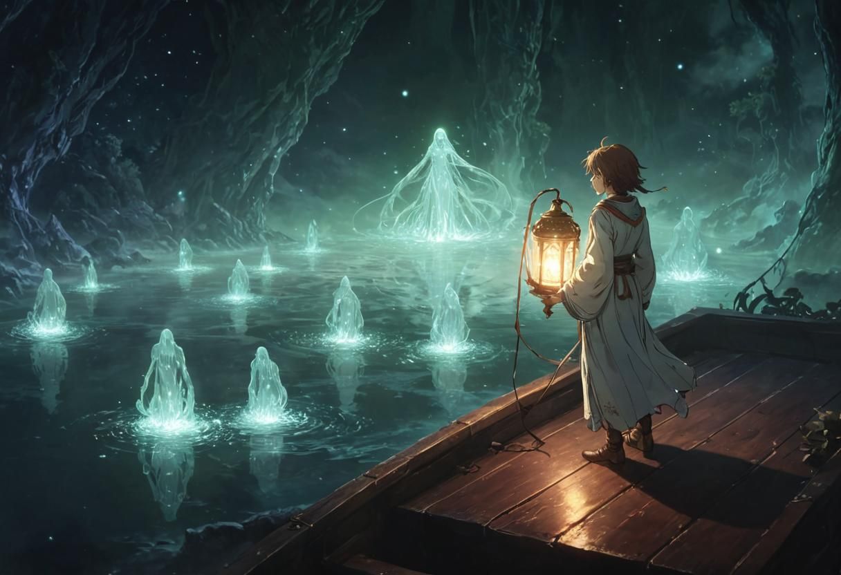 On the River of Souls  by @Tenseginger