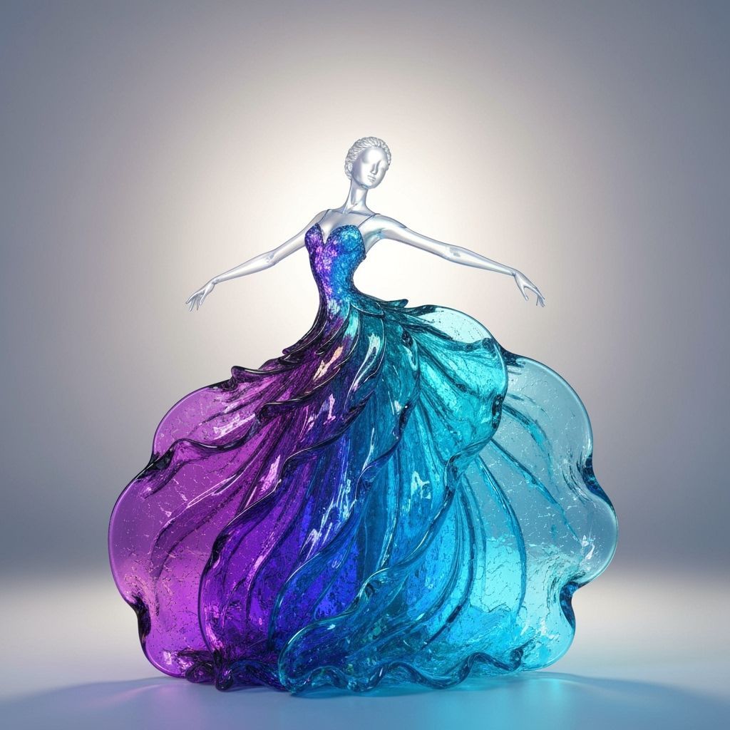 Glass Dress  by @Natii