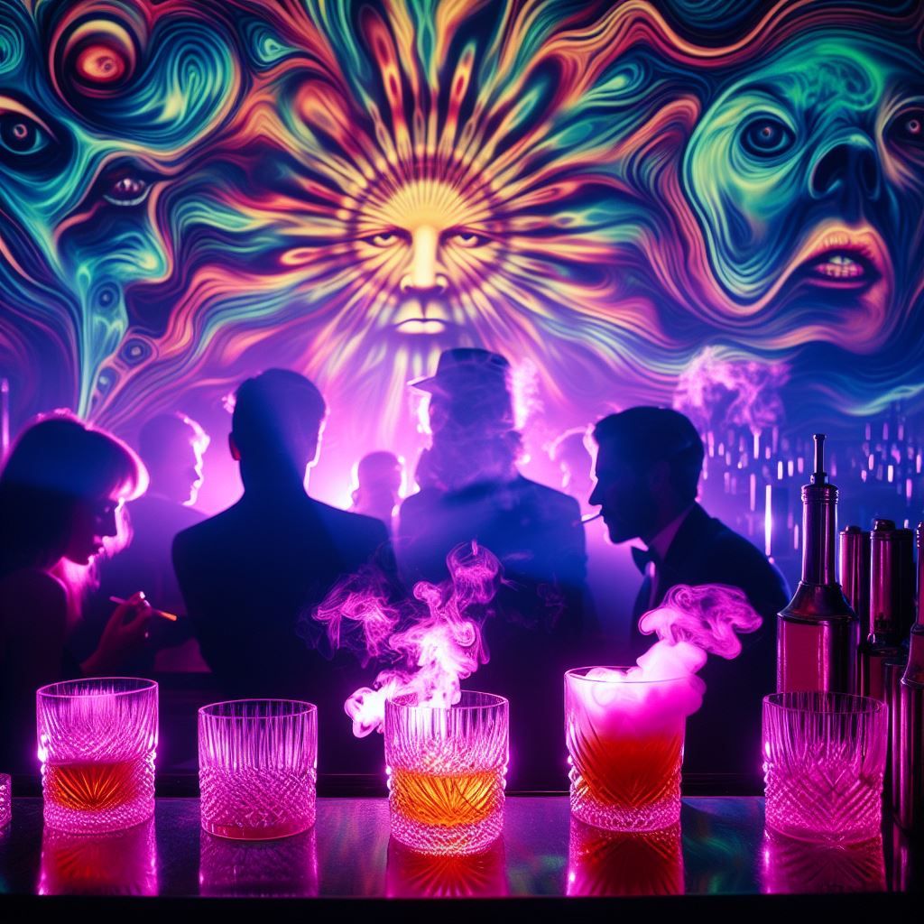 psychedelic ghost bar