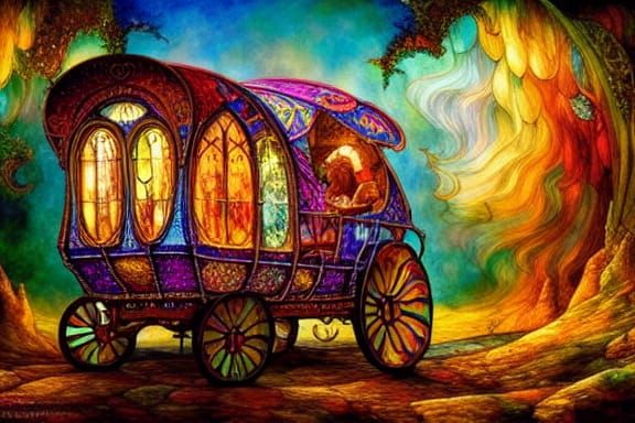 Gypsy wagon
