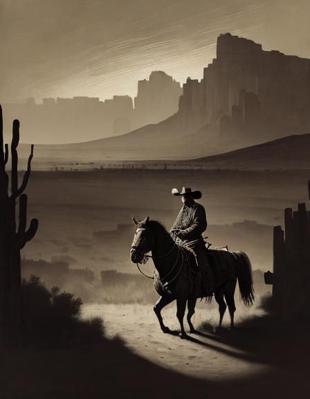 Ride, boldly ride, if you seek for El Dorado....
