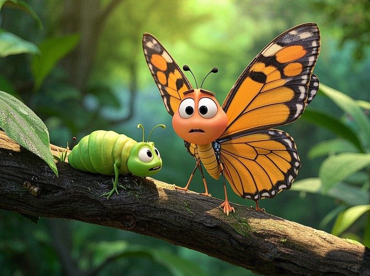 7/1/2025-Quest Entry 1 Confused Butterfly Art By Archangel Tara