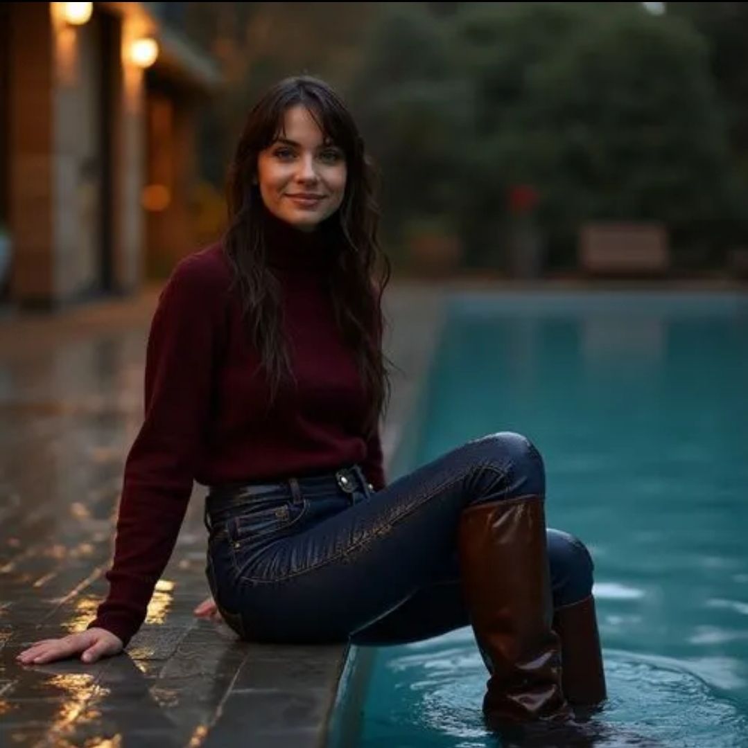 Evening Swimming (image story in the description)