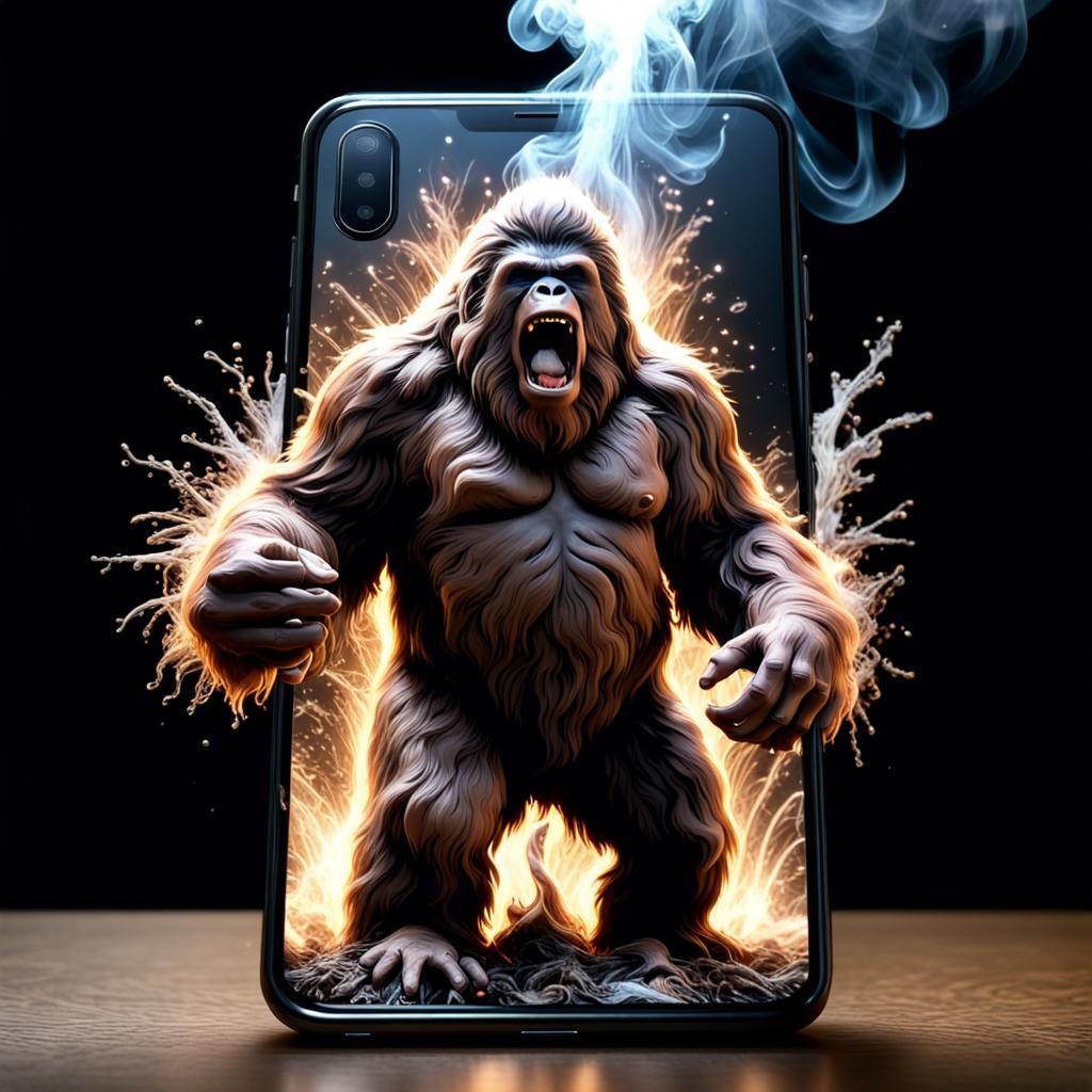 Squatch Tired of Being a Screensaver