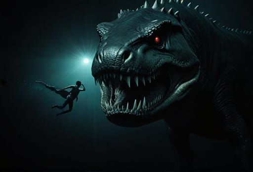 Absolutely Horrifying sea monster encounter in the Pacific O...