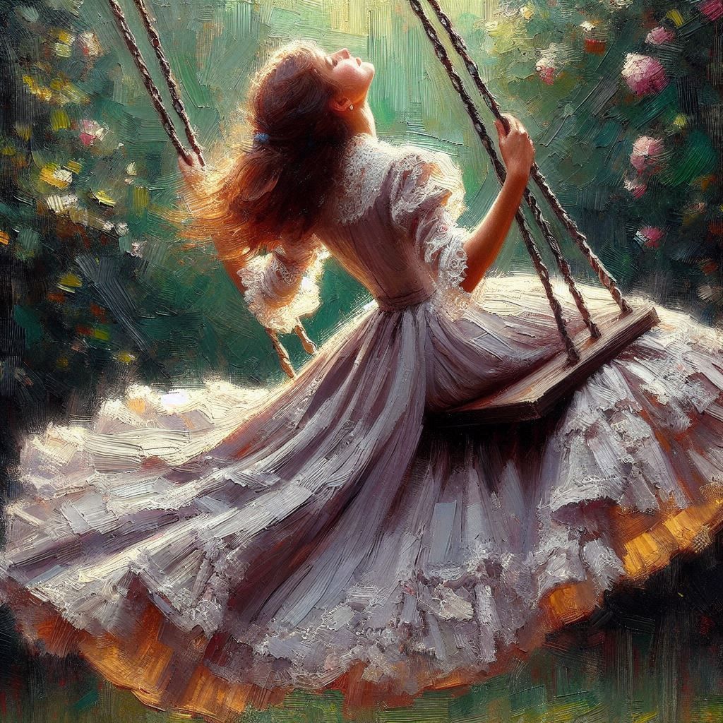 Impasto girl   by @Witchyluck