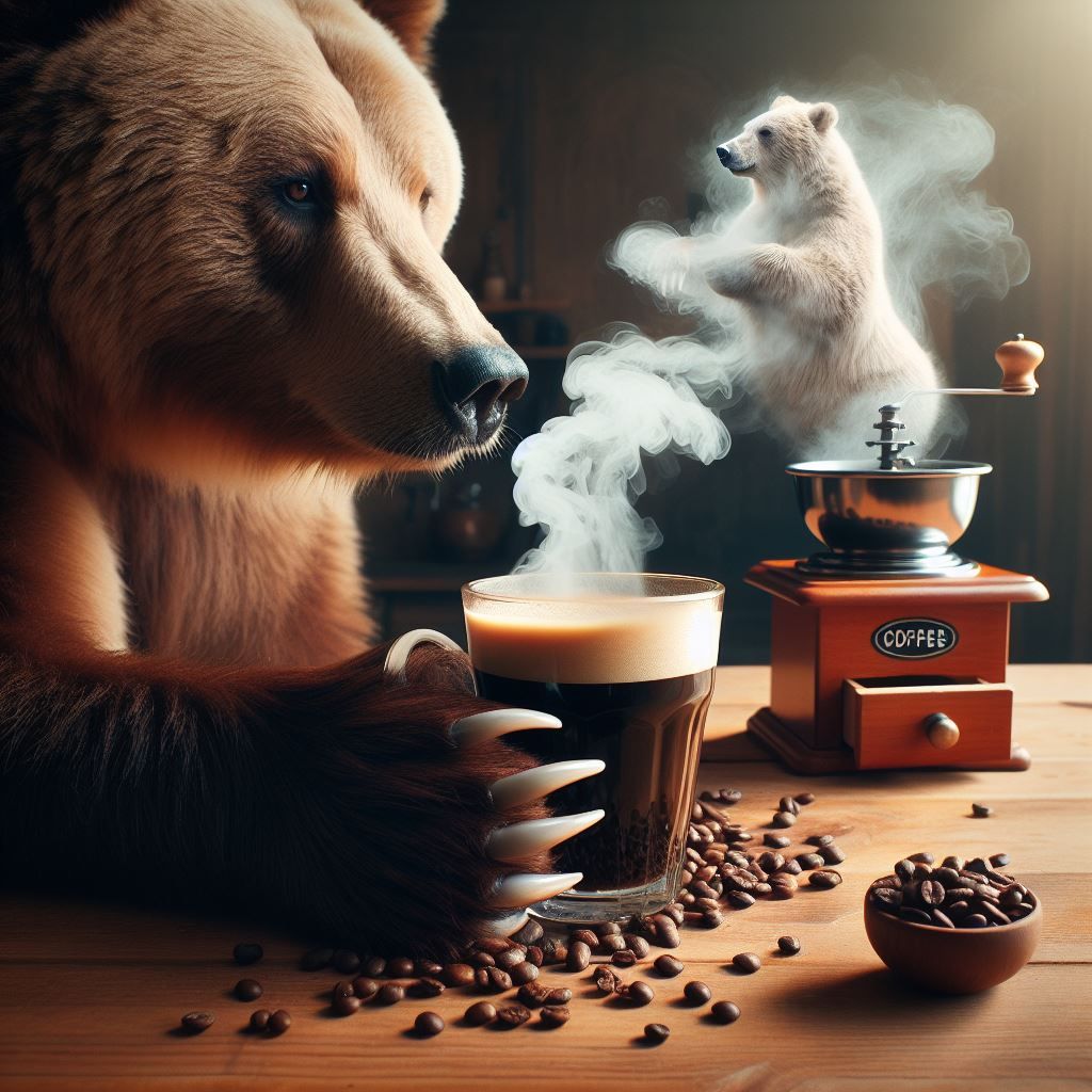Coffee time Bear