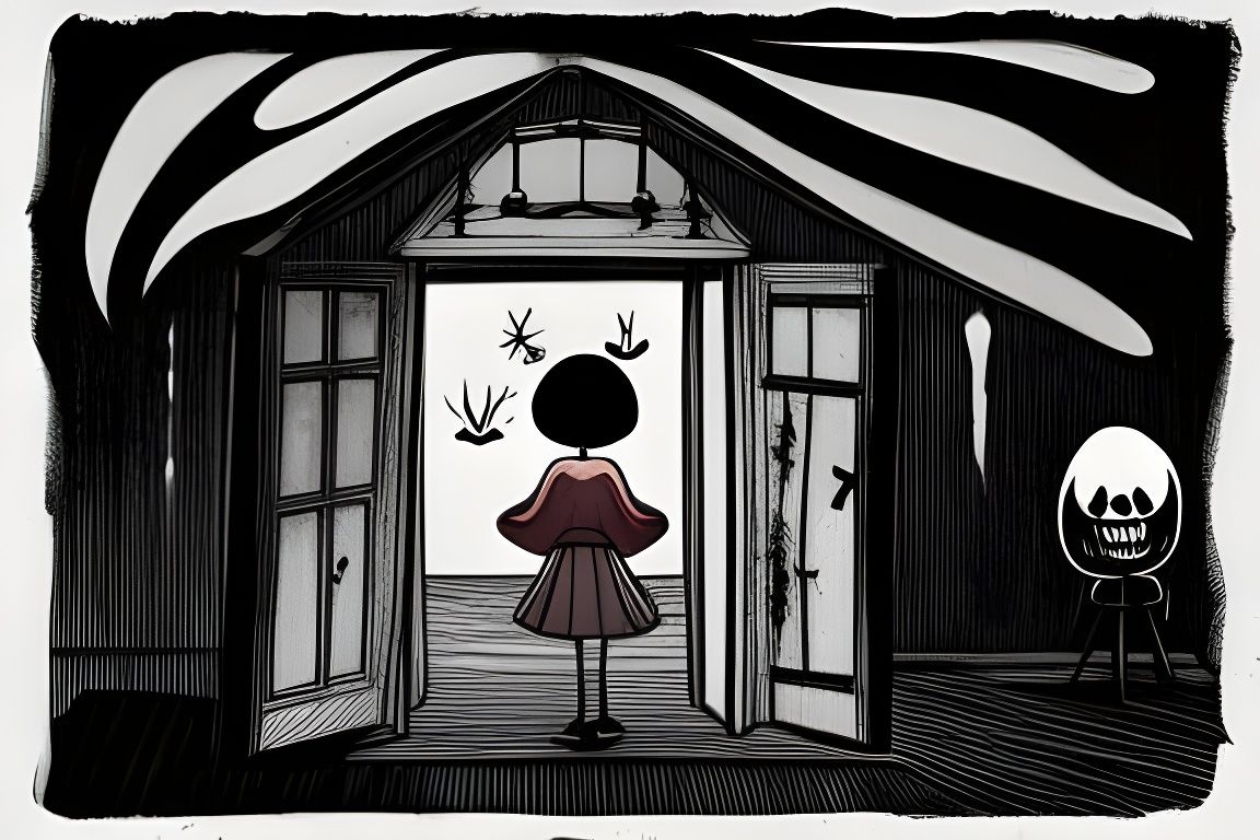 Haunted house -  Enter if you dare!
