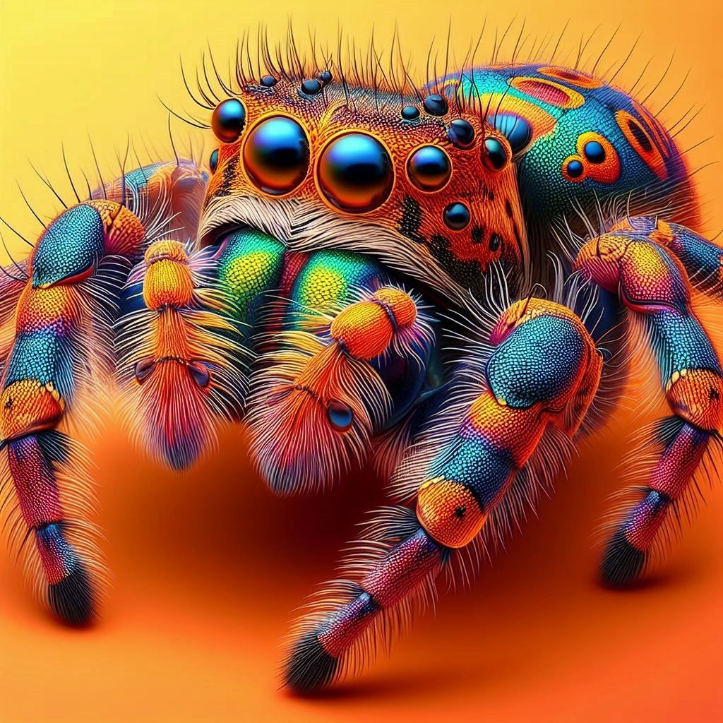 Peacock Jumping Spider 2