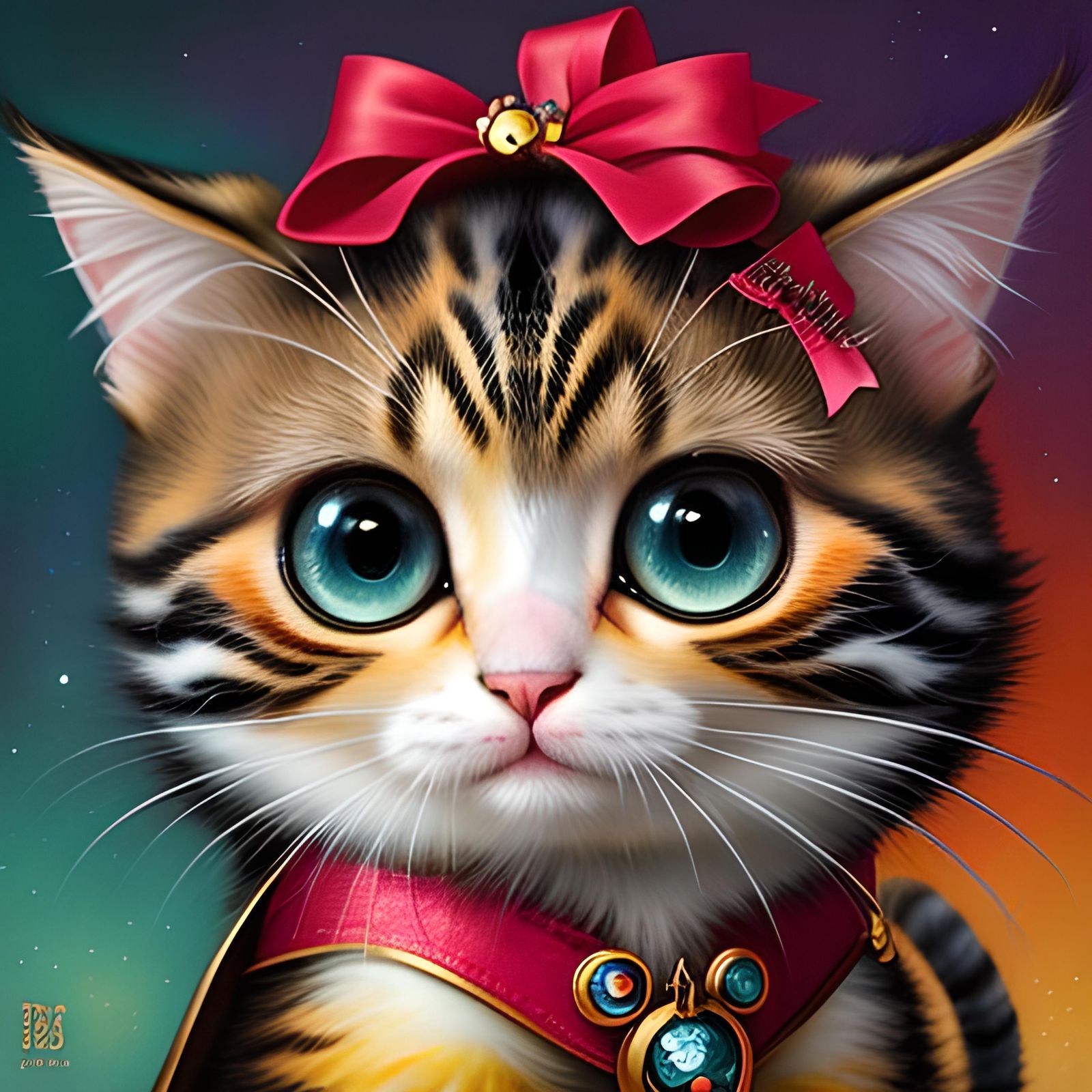 Beautiful Cute Baby-Kitten