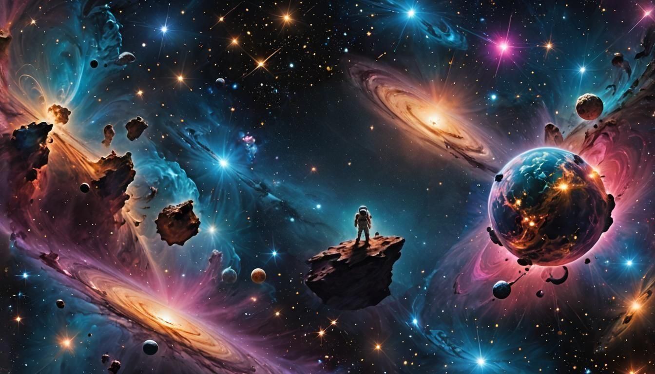 Vast Space: The Infinite Cosmos  by @Phantazia