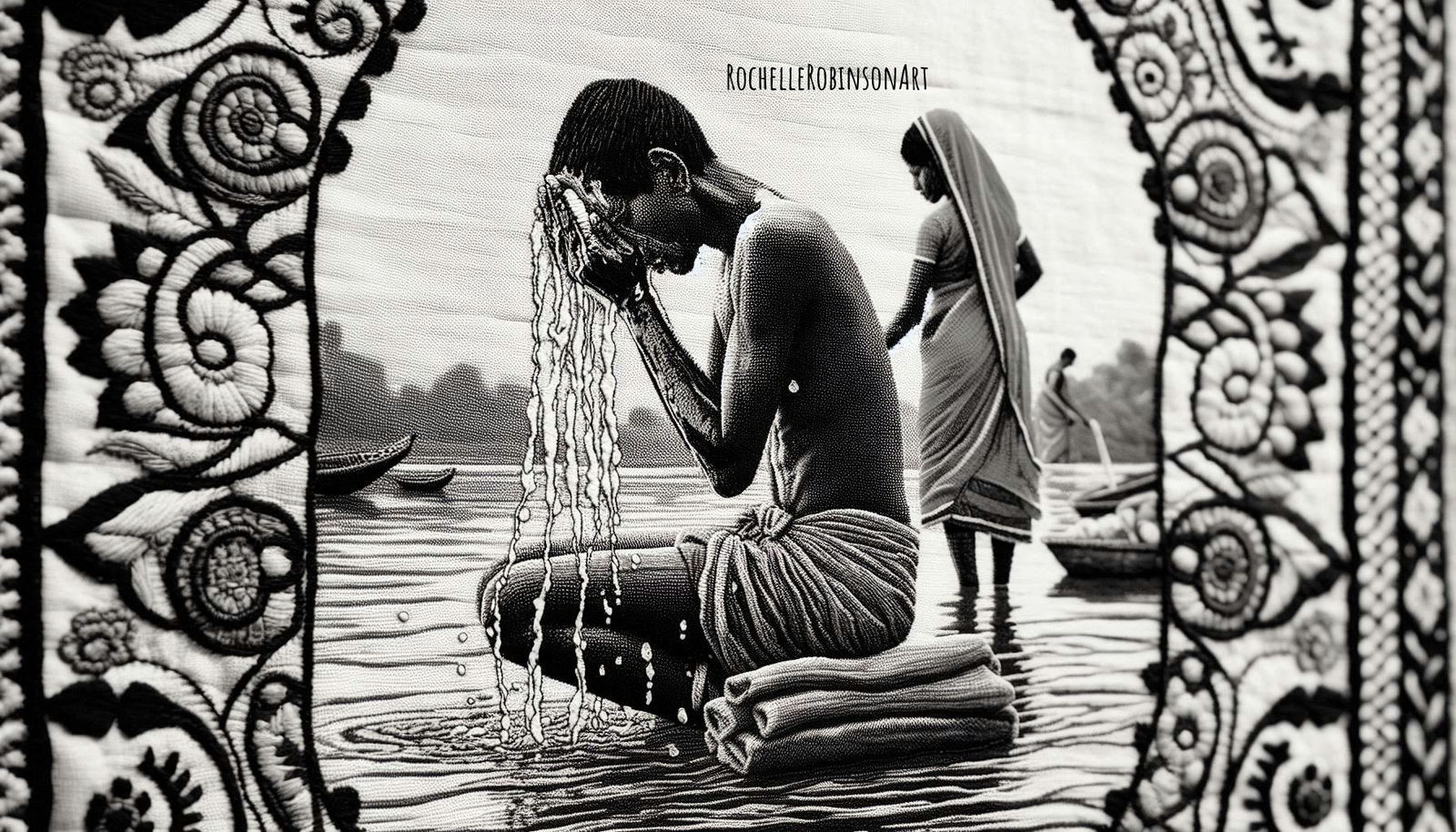 India - Kantha Embroidery Art