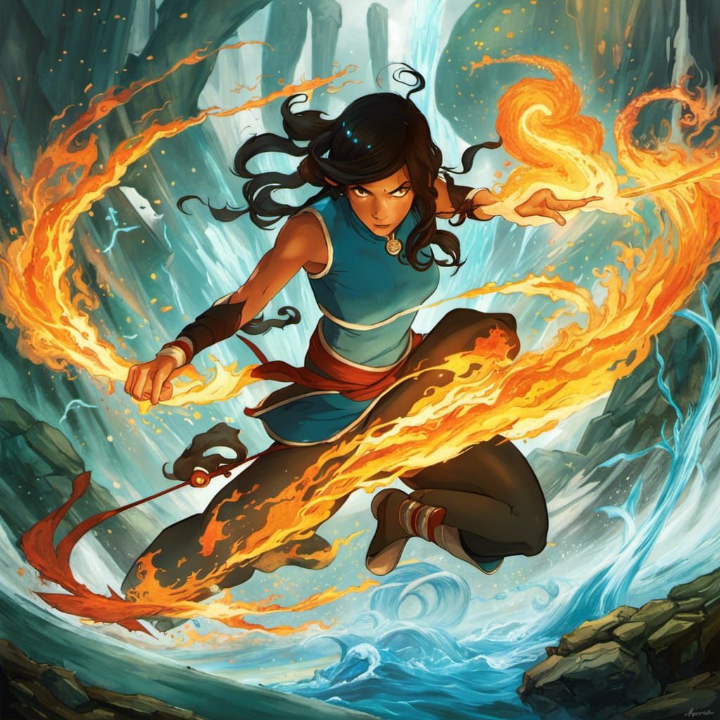 Korra - AI Generated Artwork - NightCafe Creator