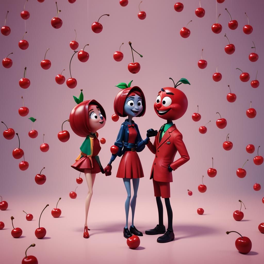 You look delicious, mon cherrie!