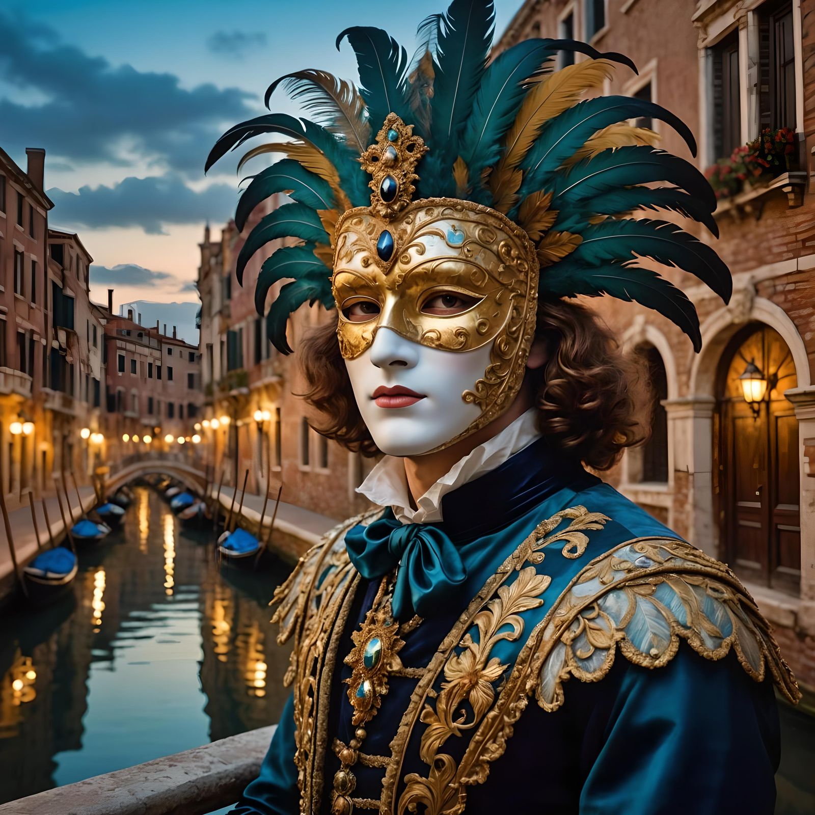 Venetian mask - AI Generated Artwork - NightCafe Creator