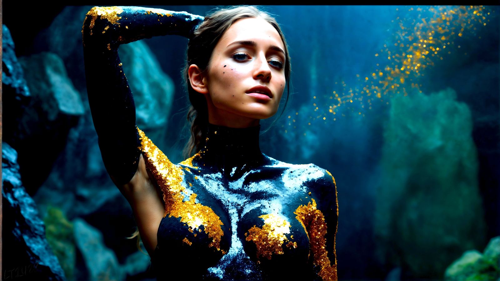 Ima Wolf's last image from the Glitter in the air series.