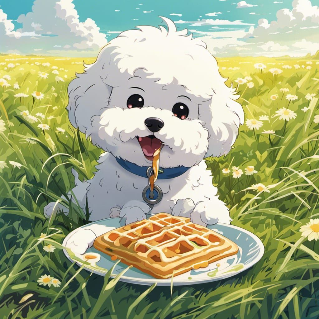 COM: waffles~ by luo-chan on DeviantArt