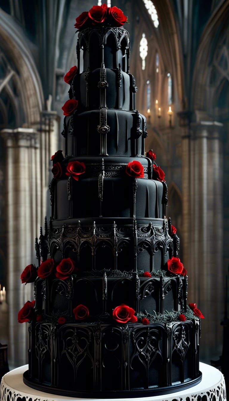 Gothic Wedding Cate  by @kauri