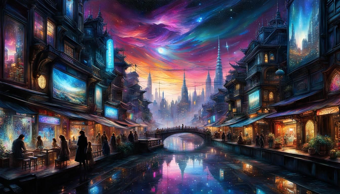 Artist's Alley  by @IndiCat