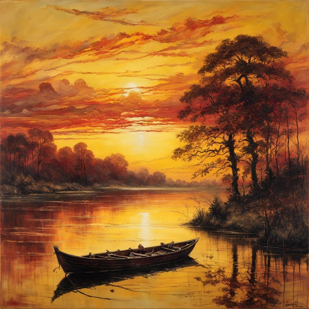 Yellow and crimson  by @Gokiburi