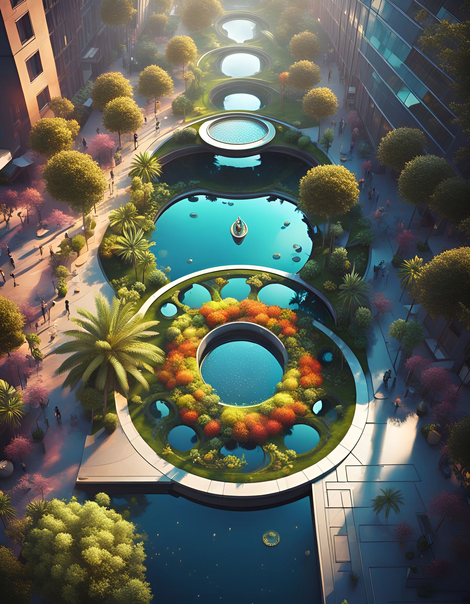 City Oasis  by @Rion November